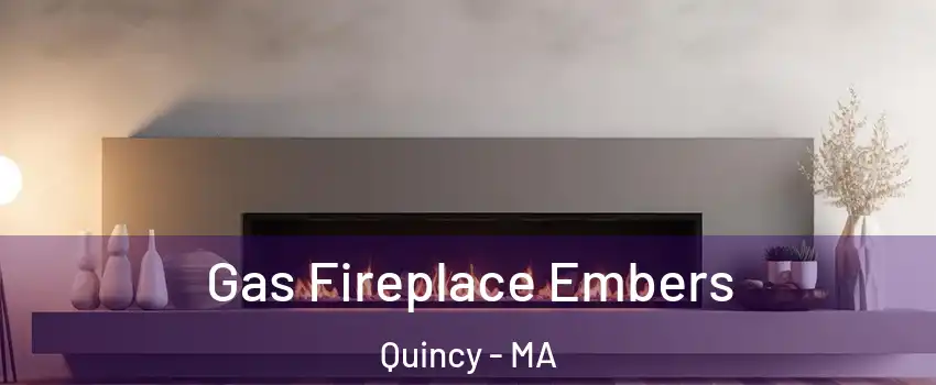  Gas Fireplace Embers Quincy - MA