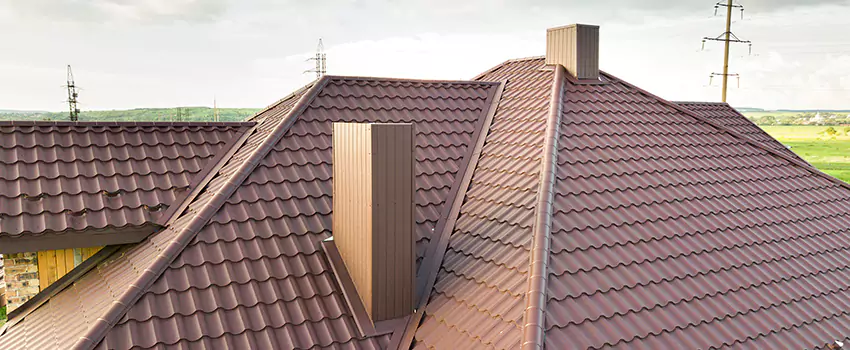 Residential Chimney Flashing Restoration in Quincy, MA