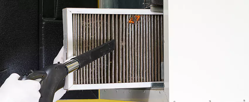 Clogged Air Duct Cleaning Process in Quincy, MA