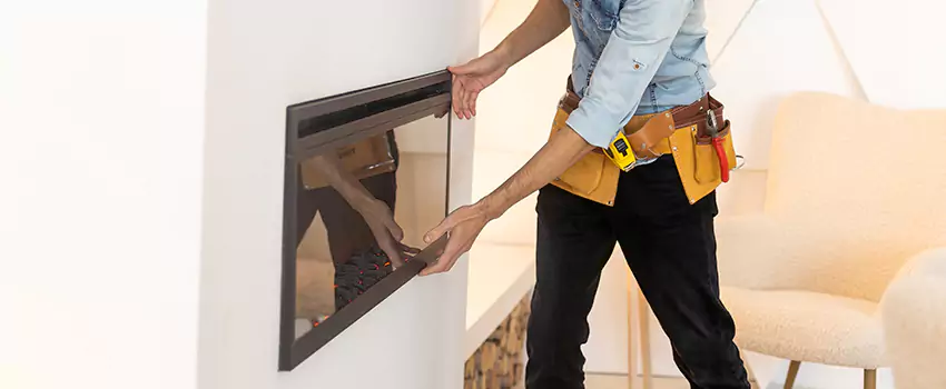 Metal Fireplace Installation in Quincy, Massachusetts