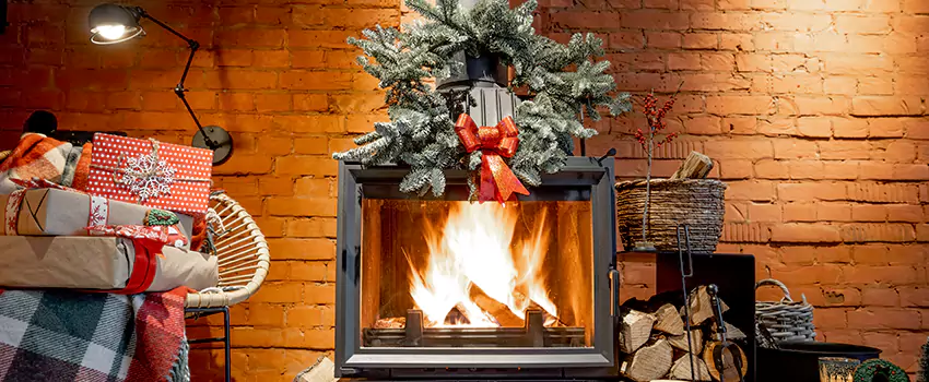 Travis Industries Linear Gas Fireplace Installation in Quincy, Massachusetts