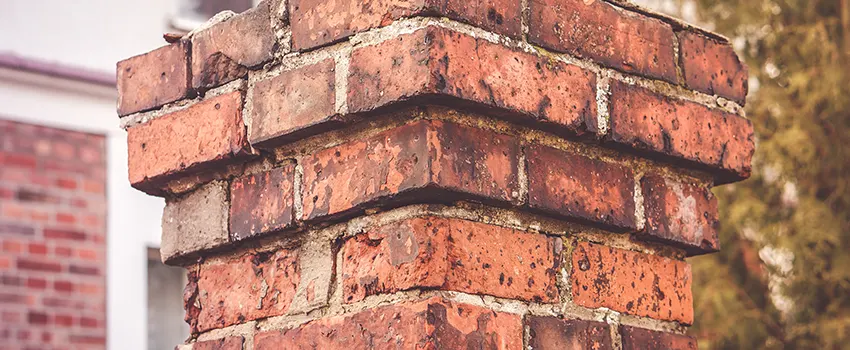 Cracked Chimney Bricks Repair Cost in Quincy, Massachusetts